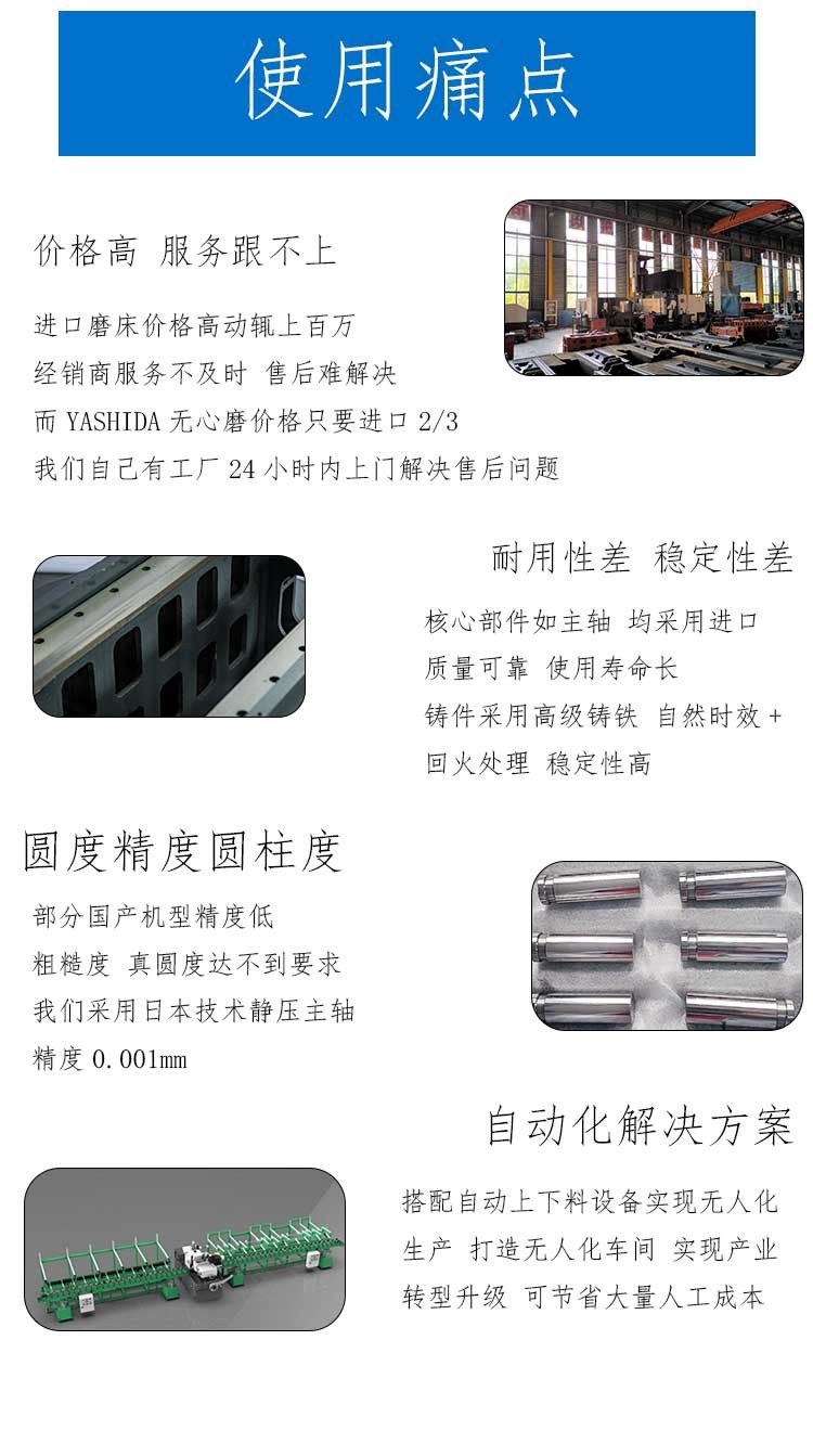 高精密無心外圓磨床